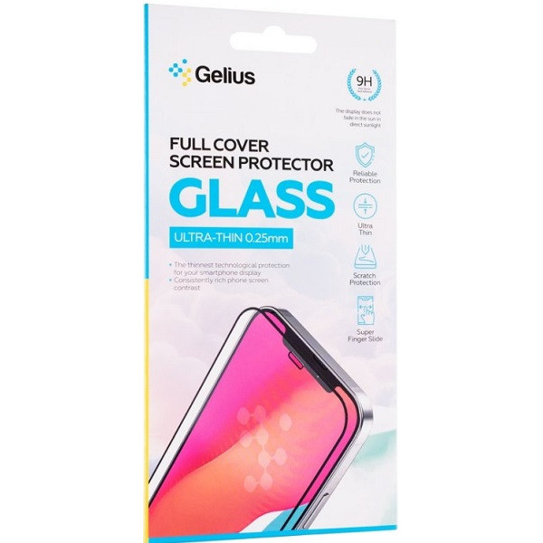 Захисне скло Gelius Full Cover Ultra-Thin 0.25mm для Samsung S25 FE S731 Black
