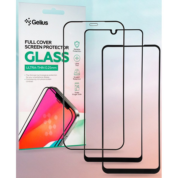 Захисне скло Gelius Full Cover Ultra-Thin 0.25mm для Samsung S24 S921 Black