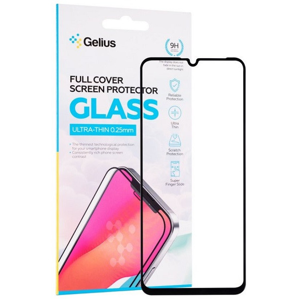 Захисне скло Gelius Full Cover Ultra-Thin 0.25mm для Samsung A06 A065 Black