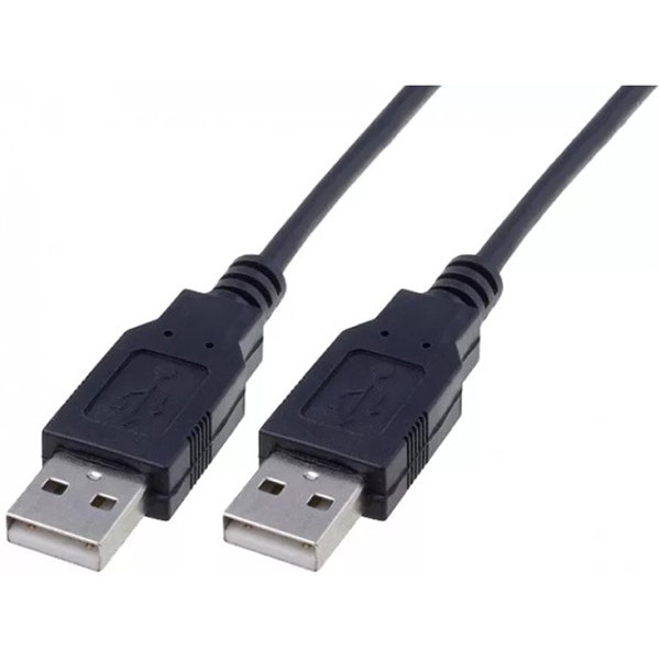 Кабель Digitus USB to USB (M/M) 1m Black (AK-300100-010-S)