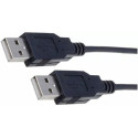 Кабель Digitus USB to USB (M/M) 1m Black (AK-300100-010-S)