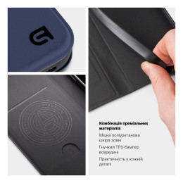 Чохол-книжка ArmorStandart OneFold для Motorola Edge 60 Fusion 5G Dark Blue (ARM85403) 2
