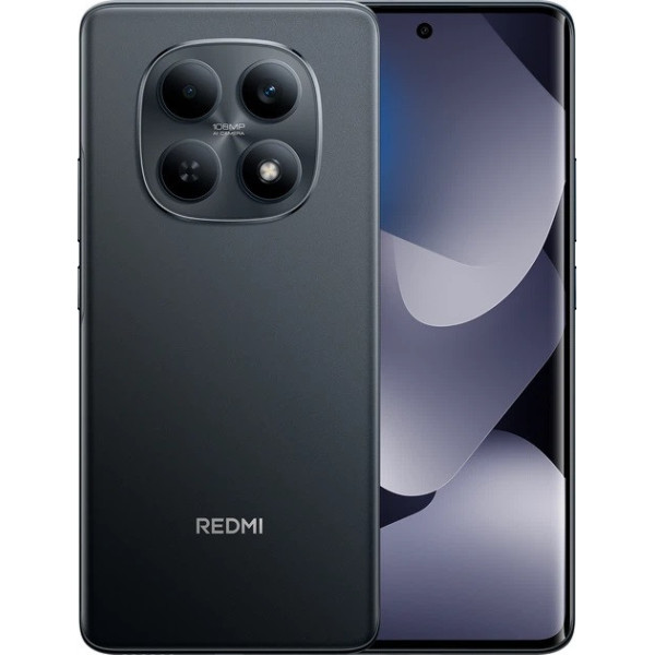 Смартфон Xiaomi Redmi Note 15 8/256GB Black (with Adapter) EU