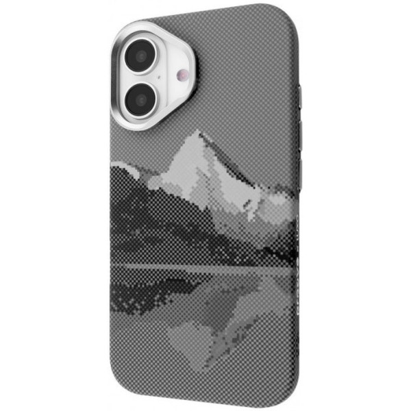 Чехол Proove Gleam Case with Magnetic Ring для iPhone 17 Silver Peak (PCGCIP170069)