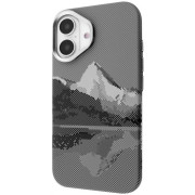 Чохол Proove Gleam Case with Magnetic Ring для iPhone 17 Silver Peak (PCGCIP170069)