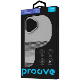 Чехол Proove Gleam Case with Magnetic Ring для iPhone 17 Silver Peak (PCGCIP170069)