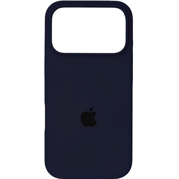 Чехол Silicone Case для iPhone 17 Pro Max Midnight Blue