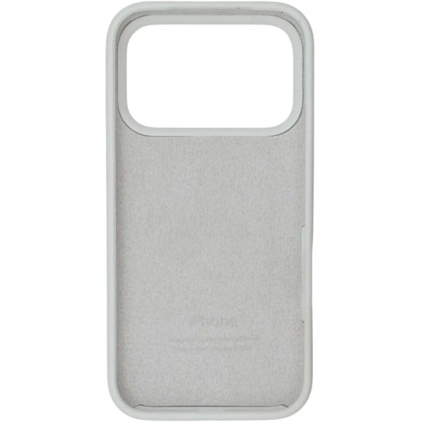 Чехол Silicone Case для iPhone 17 Pro Max White