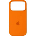 Чехол Silicone Case для iPhone 17 Pro Hermes Orange