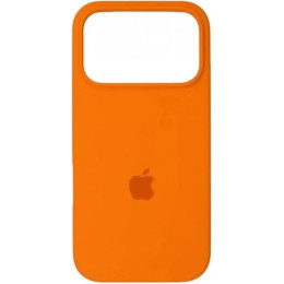 Чохол Silicone Case для iPhone 17 Pro Hermes Orange