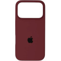 Чехол Silicone Case для iPhone 17 Pro Plum