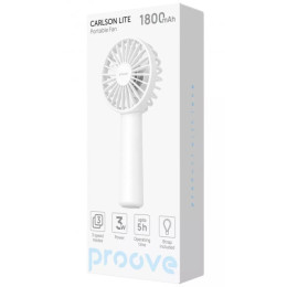 Вентилятор портативний Proove Carlson Lite White (PFCL03002002) 2
