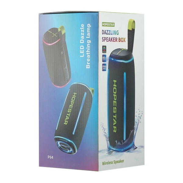Колонка Bluetooth Hopestar P64 Black