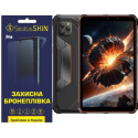 Полиуретановая пленка StatusSKIN Pro на экран Blackview Active 5 Матовая