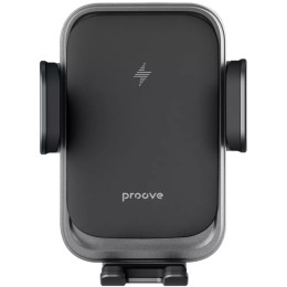 Автомобільний тримач з БЗП Proove Nitro Charge 15W Matte Black (WHNC15002005)