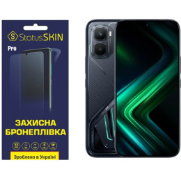 Полиуретановая пленка StatusSKIN Pro на экран Infinix GT 50 Pro Матовая