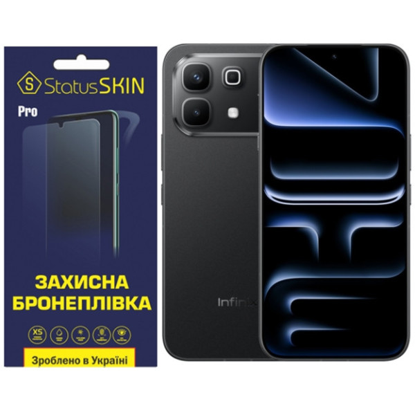 Поліуретанова плівка StatusSKIN Pro на екран Infinix Note 60 Глянцева