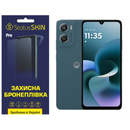 Полиуретановая пленка StatusSKIN Pro для Motorola Moto G06 Матовая