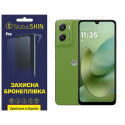Полиуретановая пленка StatusSKIN Pro для Motorola Moto G06 Глянцевая