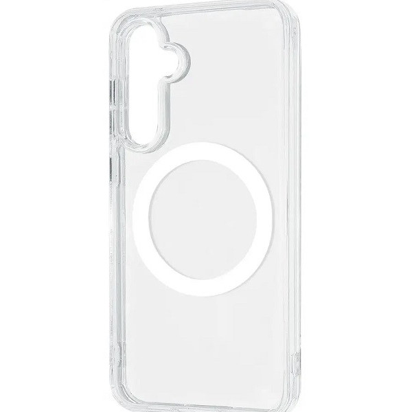 Чехол WAVE Clear Case (PC+TPU) with Magnetic Ring для Samsung Galaxy A37 Clear