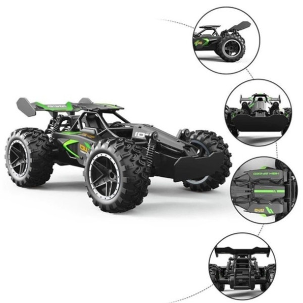 Игрушечная машинка на радиоуправлении HOTDEER Off-Roader Green
