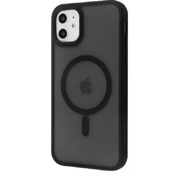 Чехол WAVE Matte Insane Case with Magnetic Ring для iPhone 11 Black