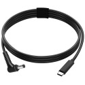 Кабель для ноутбука USB-C до DC 4.0 x 1.7 мм, 65W, 1.5 м (PD)