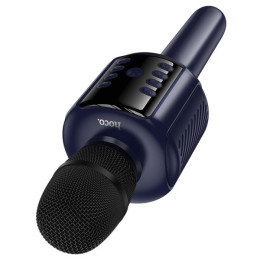 Мікрофон Hoco L24 Shine karaoke microphone 5W Blue