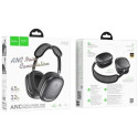 Bluetooth-гарнітура Hoco W68 Calma Metal Grey