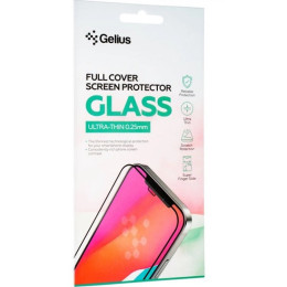 Захисне скло Gelius Full Cover Ultra-Thin 0.25mm для Xiaomi Redmi 15 Black