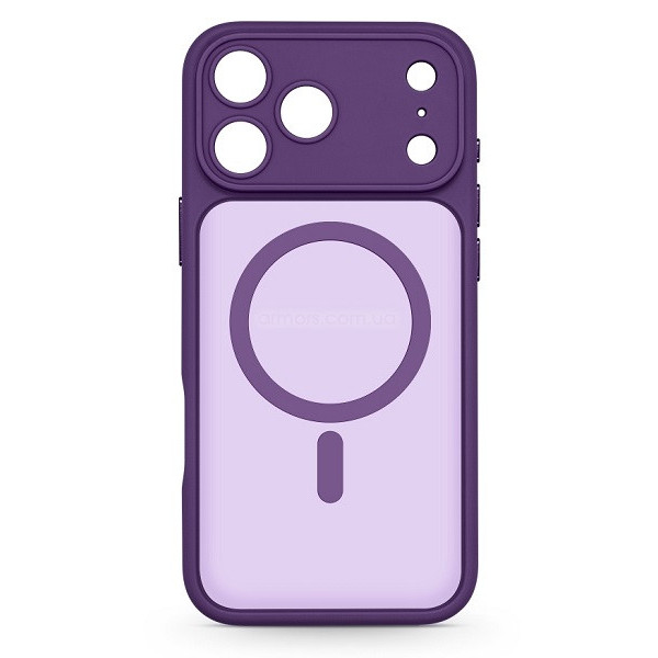 Чохол ArmorStandart Lush MagCase для Apple iPhone 17 Pro Max Dark Violet (ARM87499)