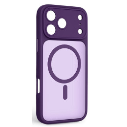 Чохол ArmorStandart Lush MagCase для Apple iPhone 17 Pro Max Dark Violet (ARM87499)