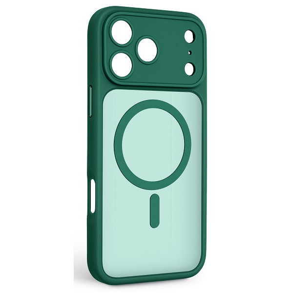 Чохол ArmorStandart Lush MagCase для Apple iPhone 17 Pro Max Dark Green (ARM87500)
