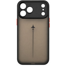 Чохол DM Plane Camera Cover для Apple iPhone 17 Pro Max Matte Black
