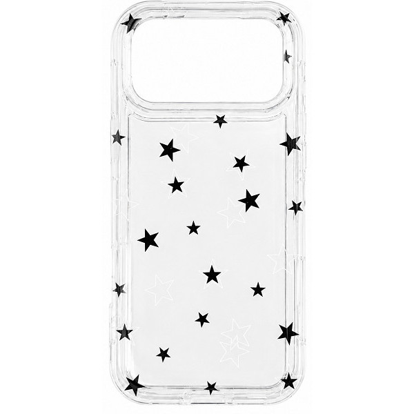 Чехол DM Camera Cover для Apple iPhone 17 Pro Max Crystal Stars