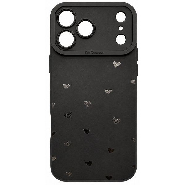 Чехол DM Camera Cover для Apple iPhone 17 Pro Max Falling Hearts