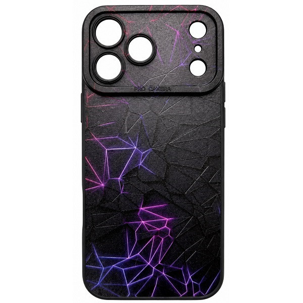Чехол DM Camera Cover для Apple iPhone 17 Pro Max Purple Strings