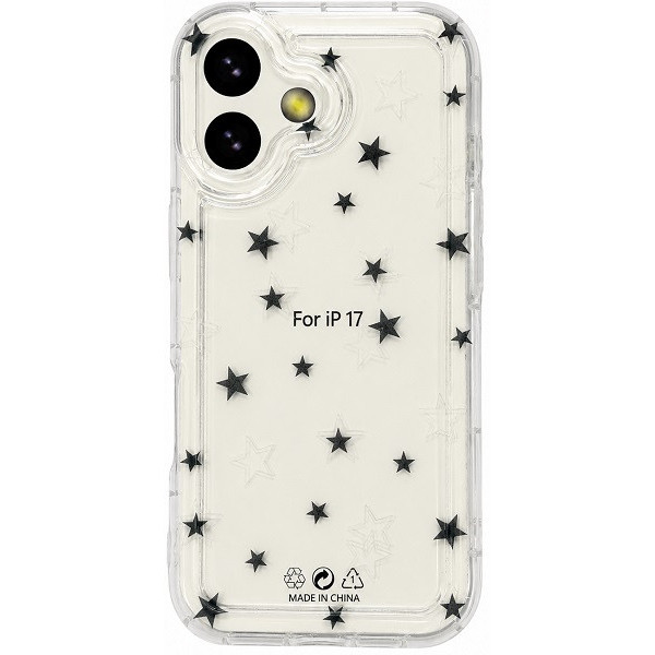 Чохол DM Camera Cover для Apple iPhone 17 Crystal Stars