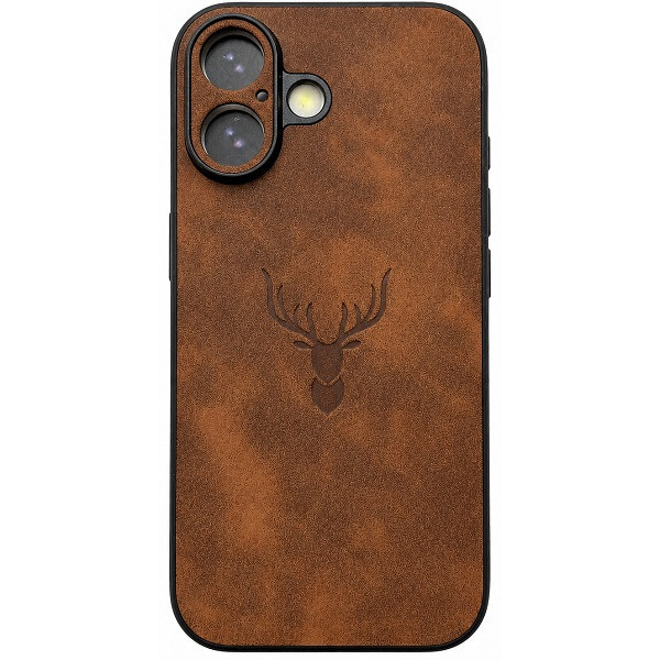 Чехол DM Camera Cover для Apple iPhone 17 Leather Deer