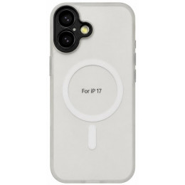 Чохол DM with MagSafe для Apple iPhone 17 Clear Black