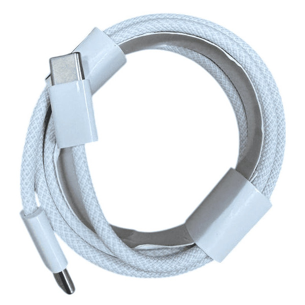 Кабель DM Type-C to Type-C 2m White