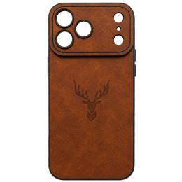 Чохол DM Camera Cover для Apple iPhone 17 Pro Leather Deer