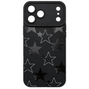 Чехол DM Camera Cover для Apple iPhone 17 Pro Silver Stars