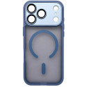 Чохол DM Lens Protection with MagSafe для Apple iPhone 17 Pro Light Blue