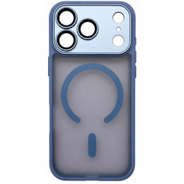 Чохол DM Lens Protection with MagSafe для Apple iPhone 17 Pro Light Blue