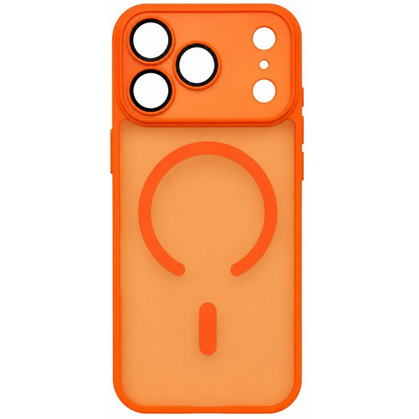Чехол DM Lens Protection with MagSafe для Apple iPhone 17 Pro Orange