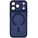 Чохол DM Lens Protection with MagSafe для Apple iPhone 17 Pro Navy Blue