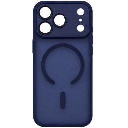 Чехол DM Lens Protection with MagSafe для Apple iPhone 17 Pro Navy Blue
