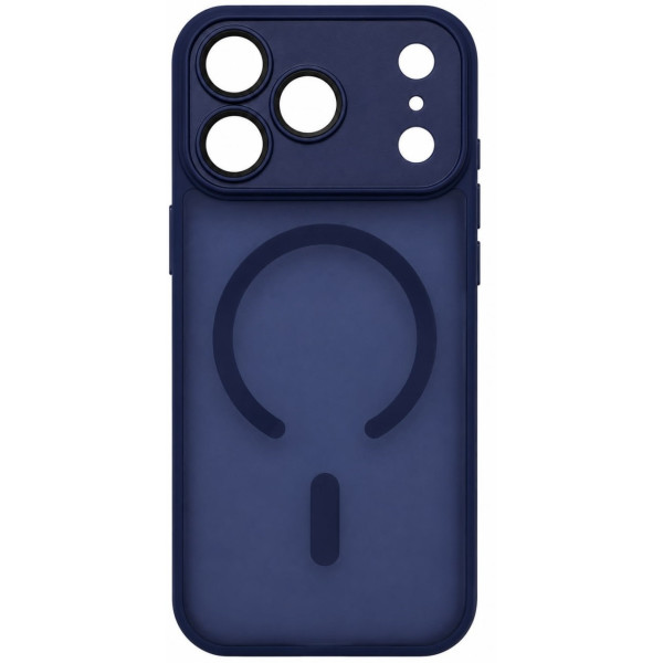 Чехол DM Lens Protection with MagSafe для Apple iPhone 17 Pro Navy Blue