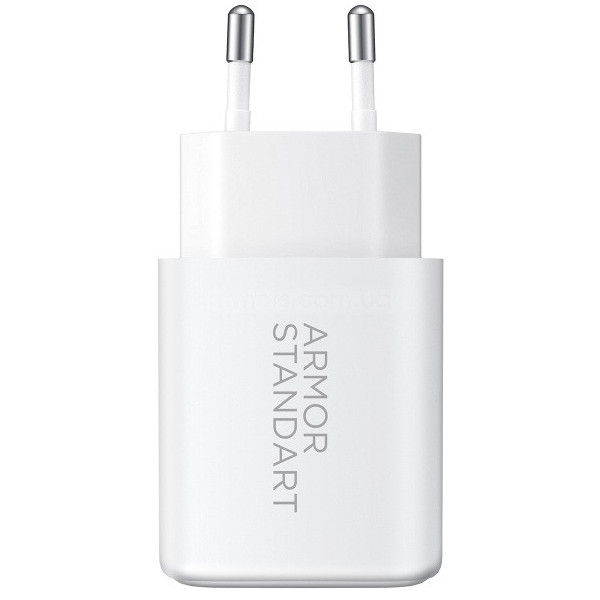МЗП ArmorStandart Poweraze 20W GaN Type-C + USB-A White (ARM87067)